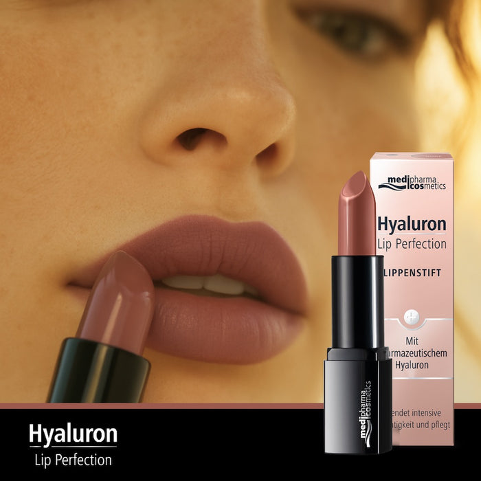 medipharma cosmetics Hyaluron Lip Perfection Lippenstift nude, 4 g Stift
