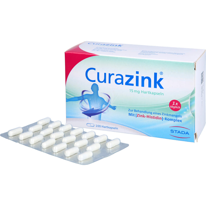 Curazink 15 mg Hartkapseln, 100 St. Kapseln