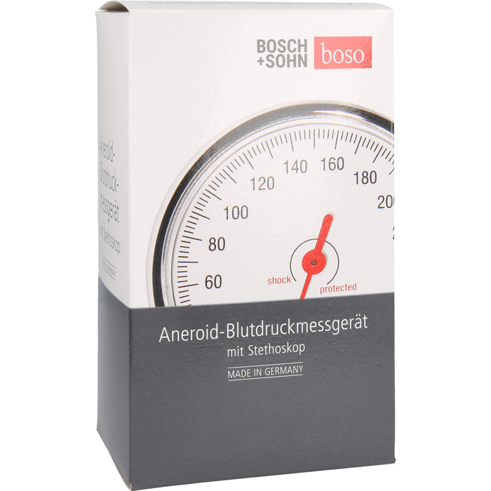 Boso-BS 90 Blutdruckmessgerät mit Manschette und Stethoskop, 1 St. Blutdruckmessgerät