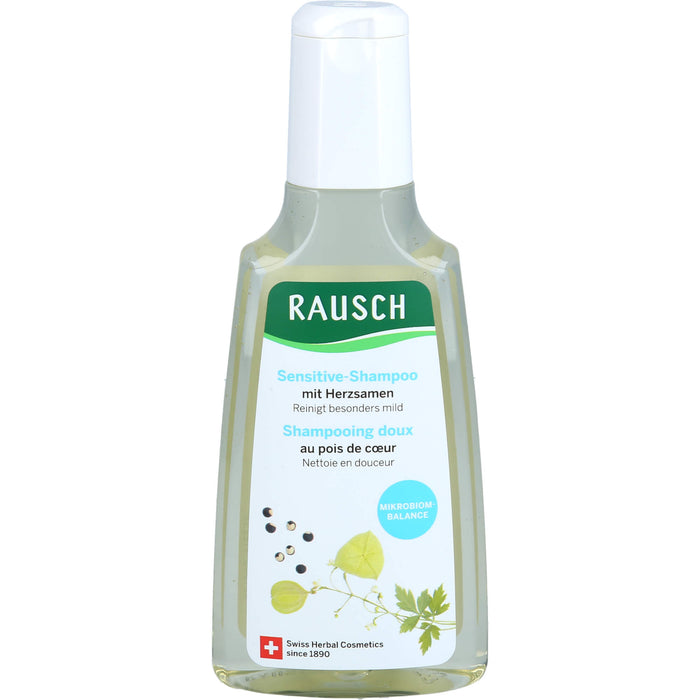 RAUSCH Sensitive-Shampoo mit Herzsamen, 200 ml SHA