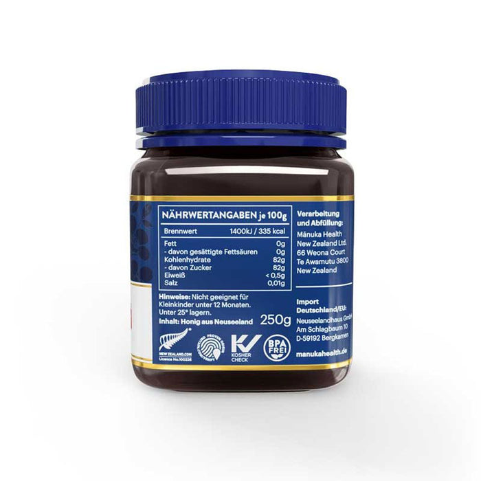Manuka Health MGO 100+ Manuka Honig, 250 g Creme