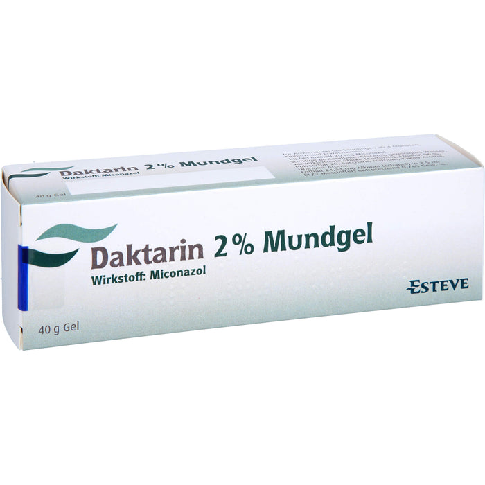 EMRAmed Daktarin 2% Mundgel bei Pilzerkrankungen der Schleimhaut, 40 g Gel