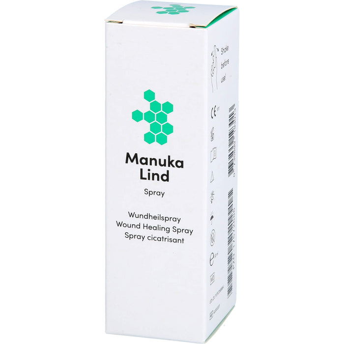 Manuka Lind Wundspray zur Behandlung von Wunden mit Mankua Honig, 30 ml Lösung