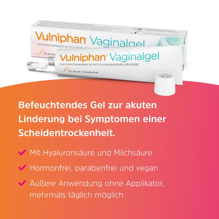Vulniphan Vaginalgel, 30 ml GEL