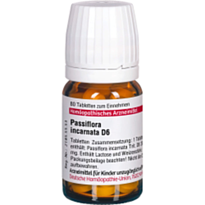 Passiflora incarnata D6 DHU Tabletten, 80 St. Tabletten