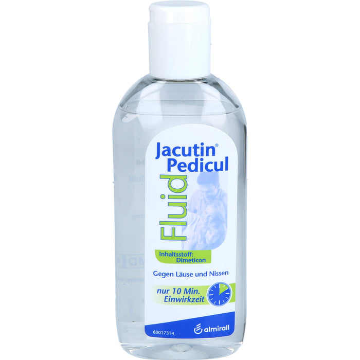 Jacutin Pedicul Fluid mit Nissenkamm gegen Läuse und Nissen, 200 ml Lösung