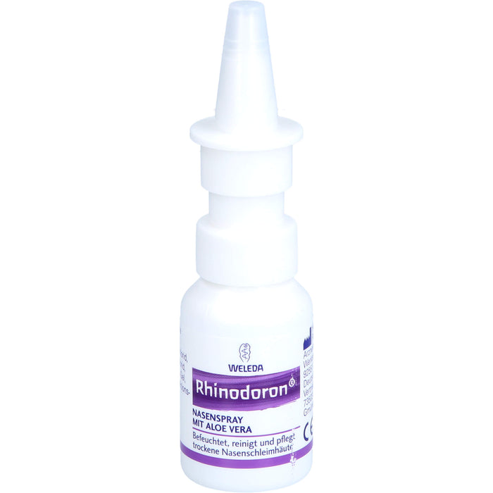 WELEDA Rhinodoron Nasenspray mit Aloe Vera, 20 ml Lösung
