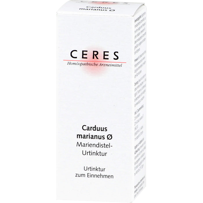 CERES Carduus marianus ø Urtinktur, 20 ml Solution