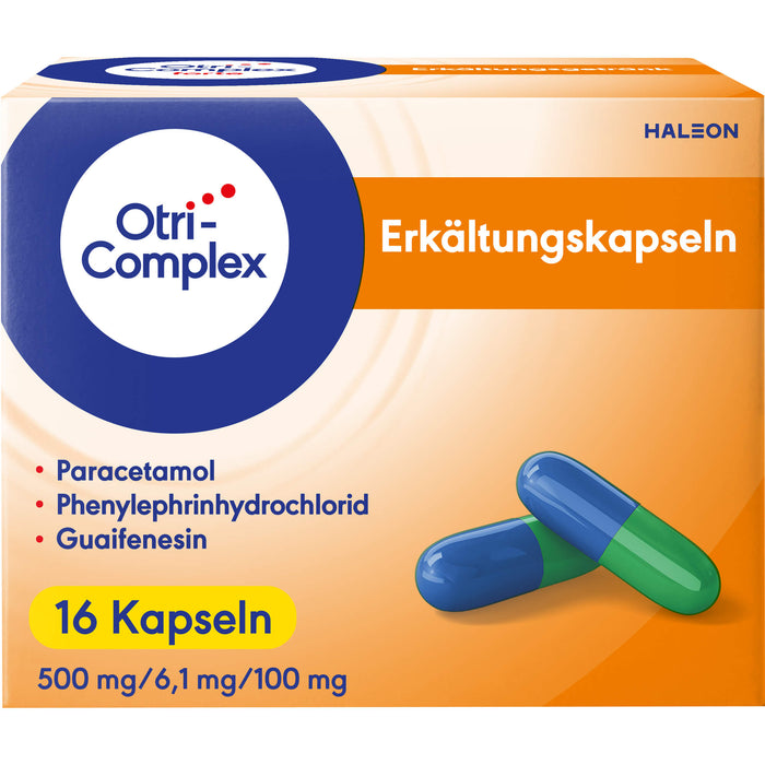 OtriComplex Erkältungskapseln, 16 St. Kapseln