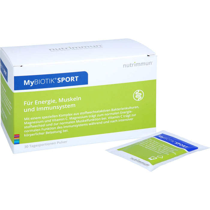 MyBIOTIK SPORT Pulver für Energie, Muskeln und das Immunsystem, 30 St. Beutel
