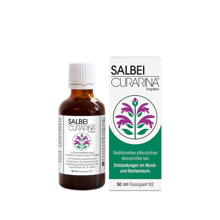 Salbei Curarina Tropfen, 50 ml Lösung