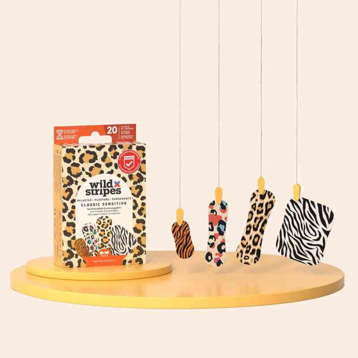 Wild Stripes Classic Sensitive Animal Pflaster, 20 St. Pflaster