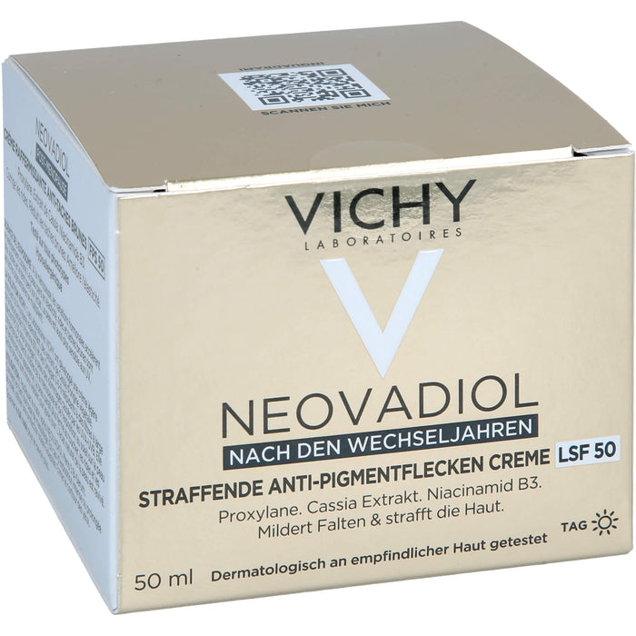 VICHY Neovadiol straffende Anti-Pigmentflecken Creme LSF 50, 50 ml Creme