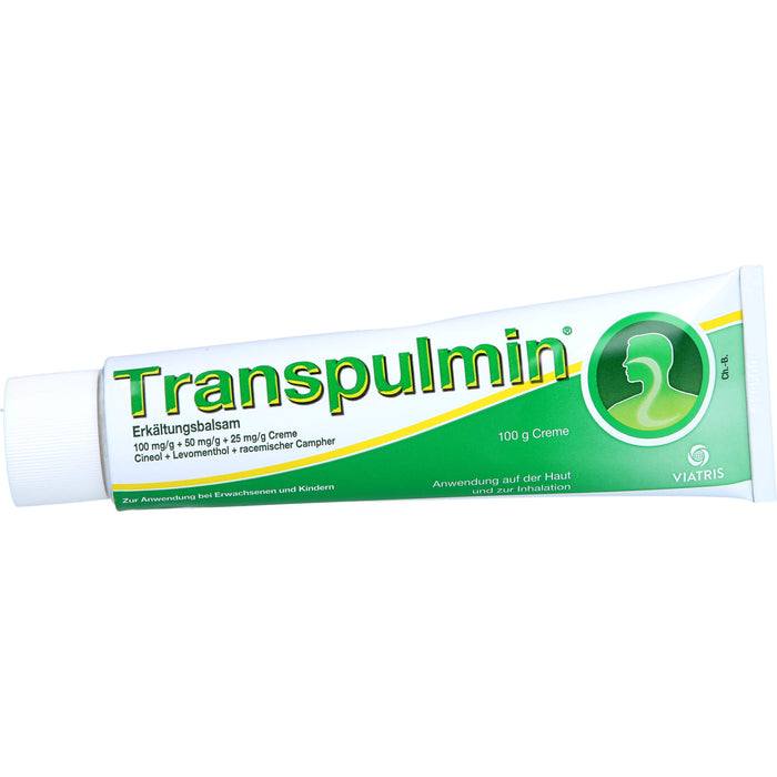 Transpulmin Erkältungsbalsam, 100 g Creme