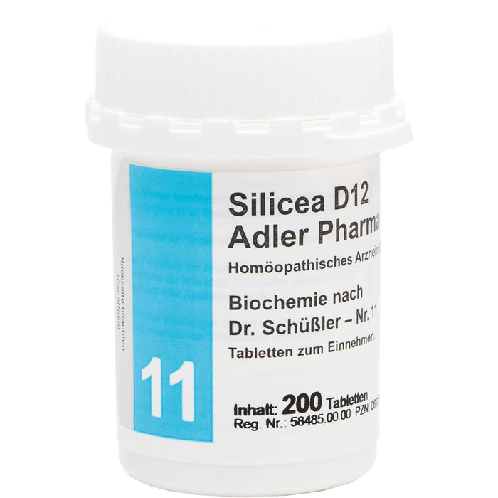 Biochemie Adler 11 Silicea D12 Tbl., 200 St TAB