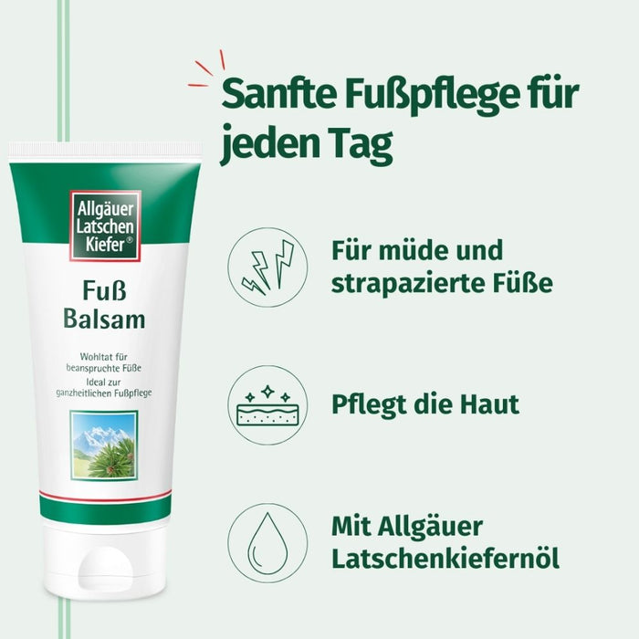 Allgäuer Latschenkiefer Fuß Balsam, 200 ml Creme