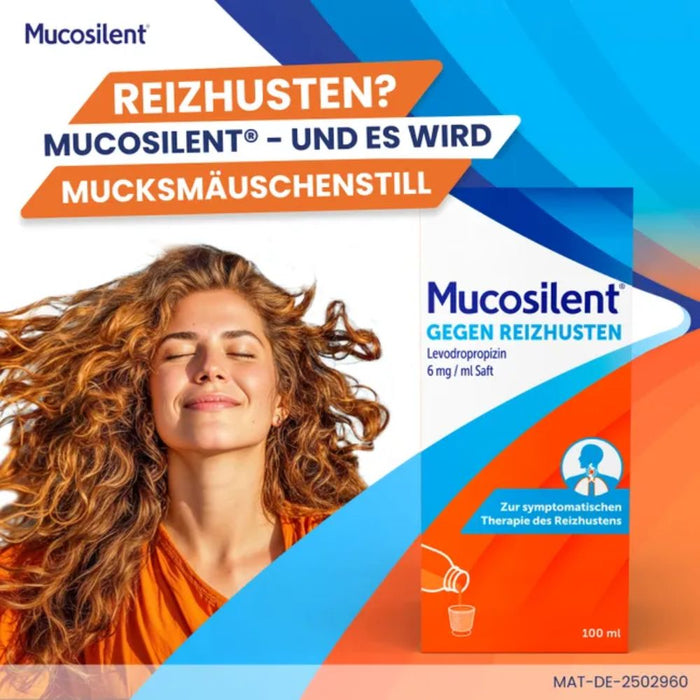 Mucosilent Saft gegen Reizhusten, 100 ml Lösung
