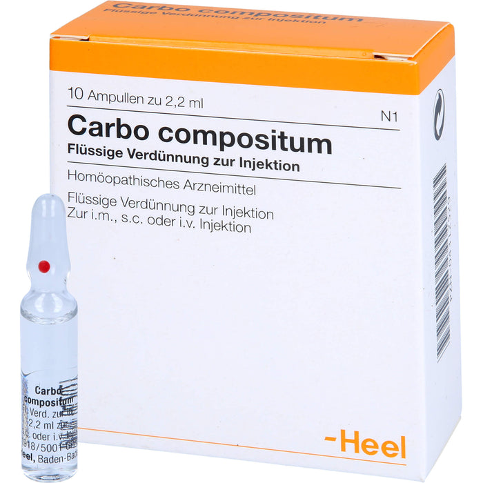 Heel Carbo compositum flüssige Verdünnung, 10 St. Ampullen