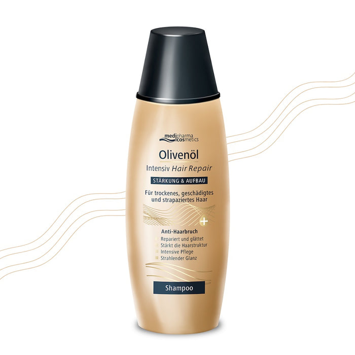 Medipharma Cosmetics Olivenöl Intensiv Hair Repair Shampoo, 200 ml Shampoo