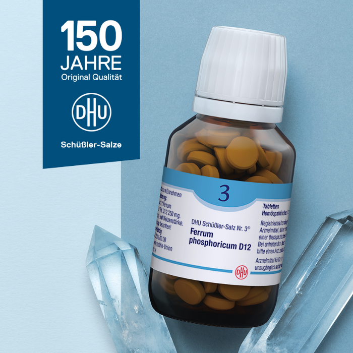 DHU Schüßler-Salz Nr. 3 Ferrum phosphoricum D12, 900 St. Tabletten