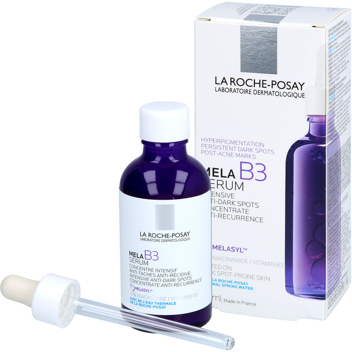 La Roche Posay Mela B3 Serum mit patentiertem Wirkstoff Melasyl gegen Pigmentflecken und Niacinamid, 50 ml Konzentrat