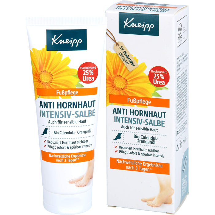 Kneipp Anti Hornhaut Intensiv-Salbe für sensible Haut, 75 ml Salbe