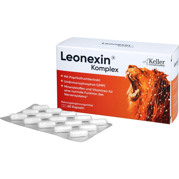 Leonexin Komplex Kapseln für eine normale Funktion des Nervensystems, 60 St. Kapseln