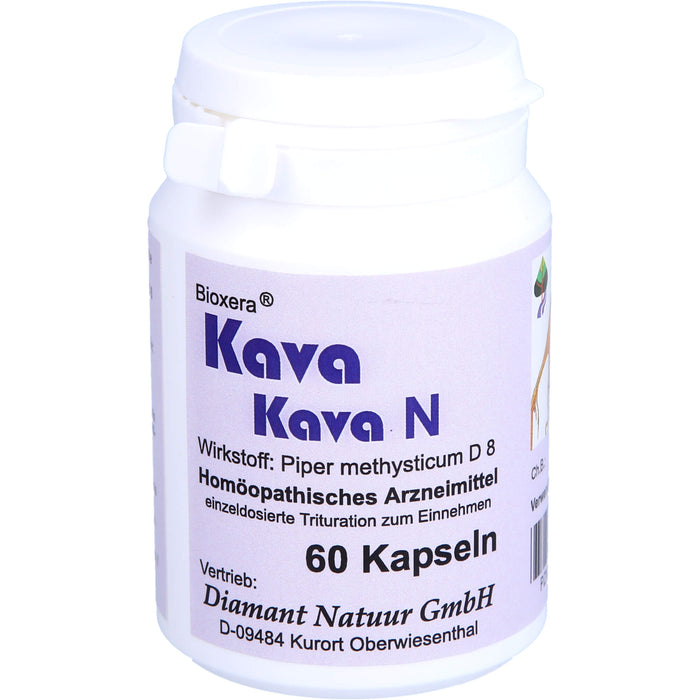 Bioxera Kava Kava N D8 Kapseln, 60 St. Kapseln