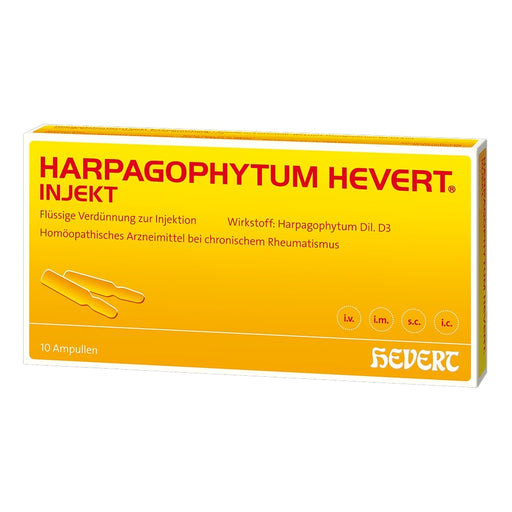 Harpagophytum Hevert injekt Ampullen, 10 St. Ampullen