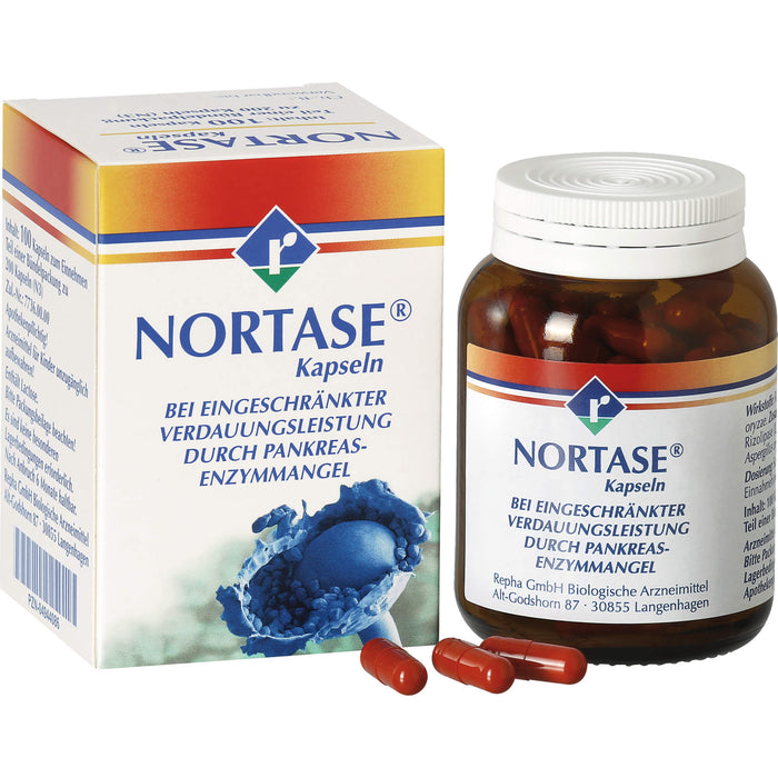 NORTASE Kapseln, 100 St. Kapseln