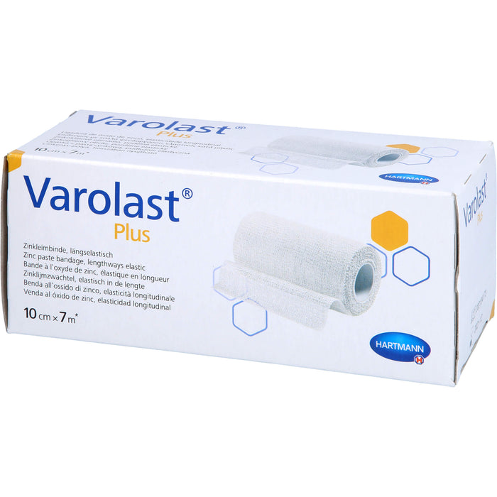 Varolast plus 10cmx7m Zinkleimbinde, 1 St BIN