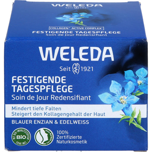 WELEDA festigende Tagespflege mindert tiefe Falten und steigert den Kollagengehalt der Haut, 40 ml Creme