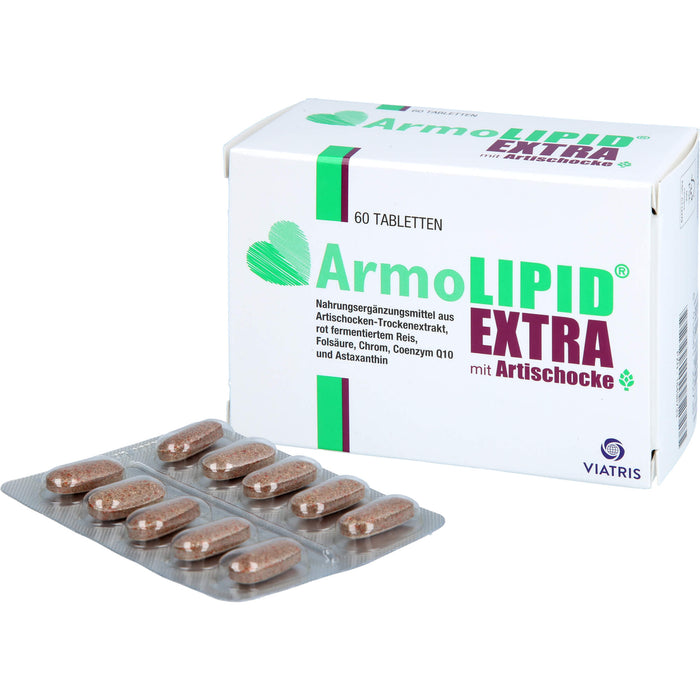 ArmoLIPID Extra Tabletten mit Artischocke, 60 St. Tabletten