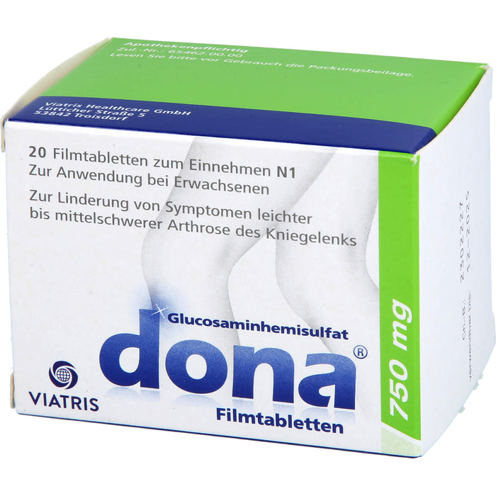 dona 750 mg Filmtabletten, 20 St. Tabletten