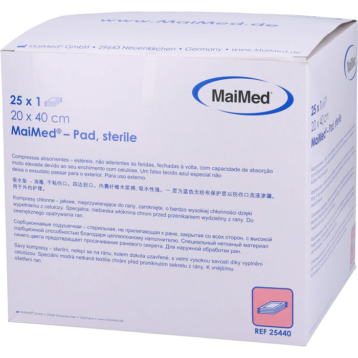 Saugkompressen 20x40 steril, 25X1 St KOM