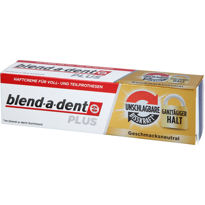 Blend-a-dent plus Haftcreme unschlagbare Bisskraft, 40 St. Creme