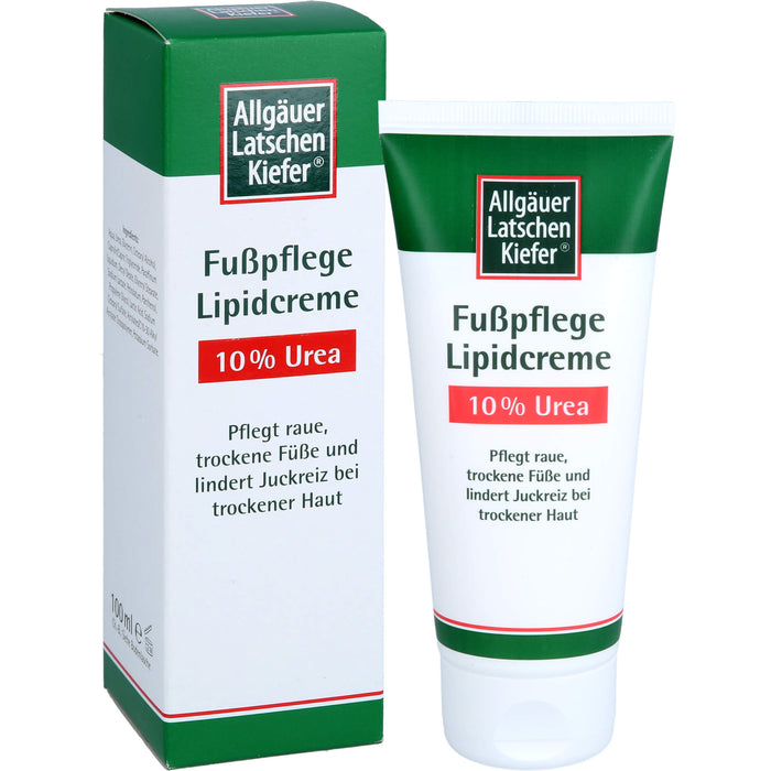 Allgäuer LK 10% Urea Fuß Lipidcreme, 100 ml CRE