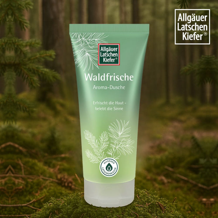 Allgäuer Latschen Kiefer Waldfrische Aroma-Dusche erfrischt die Haut und belebt die Sinne, 200 ml Creme