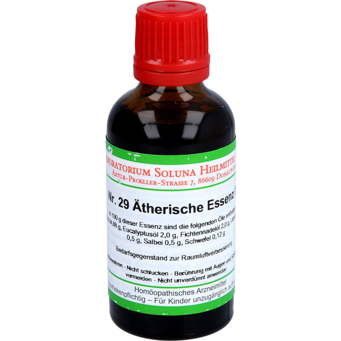 Soluna Nr.29 Ätherische Essenz II, 50 ml Lösung