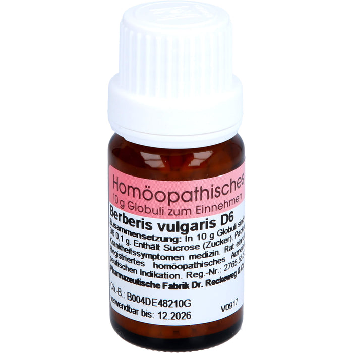 Berberis vulgaris D6 Reckeweg Glob., 10 g GLO