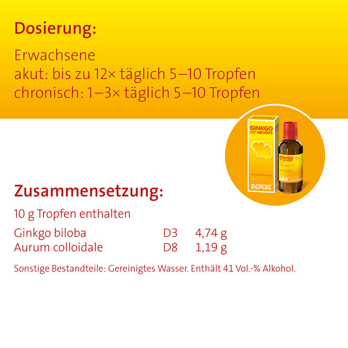Ginkgo biloba comp. Hevert, 200 ml Lösung