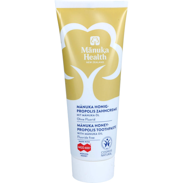 Manuka Health Manuka Honig-Propolis Zahncreme ohne Fluorid, 75 ml Zahncreme