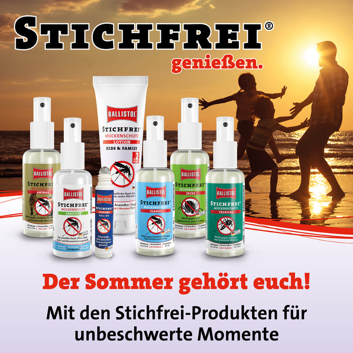Ballistol STICHFREI Mückenschutz Kids Lotion, 125 ml Lotion