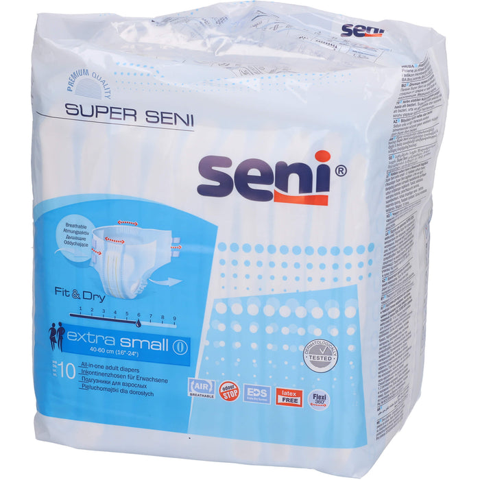 Seni Super Extra Small Windelhose, 10 St. Windelhosen