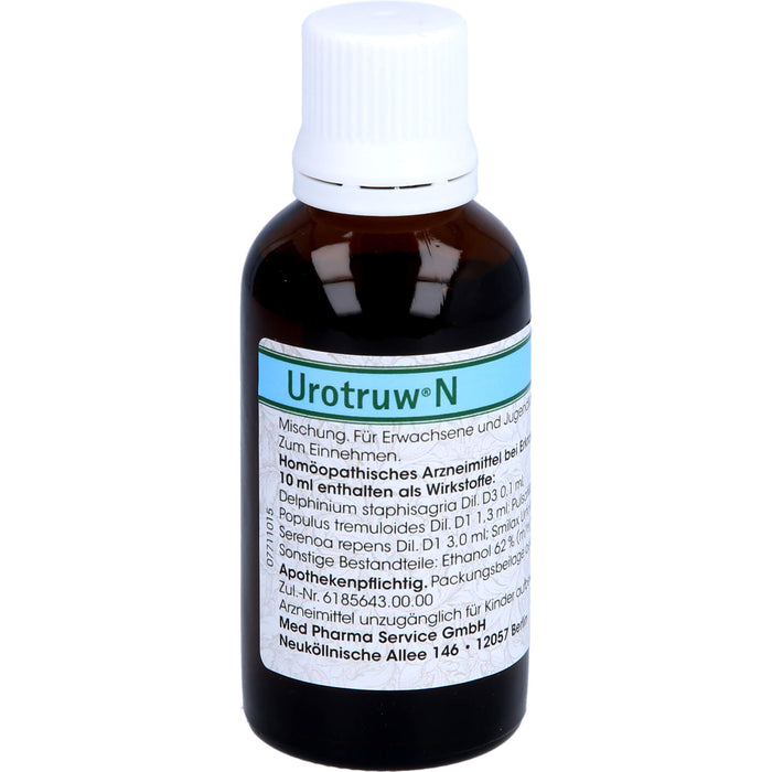 Urotruw N Mischung bei Erkrankungen der Harnorgane, 50 ml Lösung