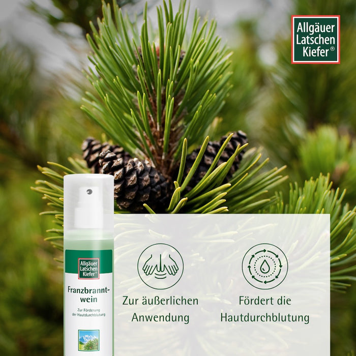 Allgäuer Latschenkiefer Franzbranntwein, 125 ml Lösung