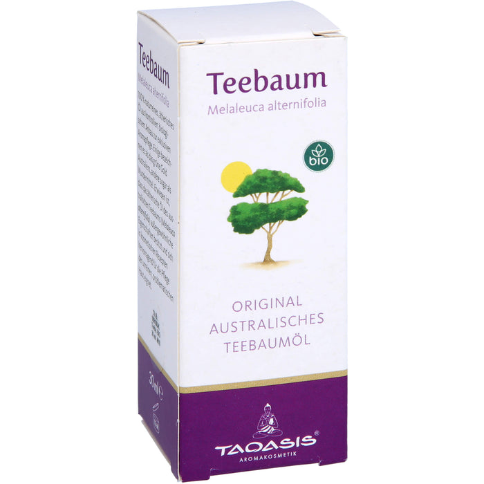 TAOASIS Teebaum Öl bio, 30 ml ätherisches Öl