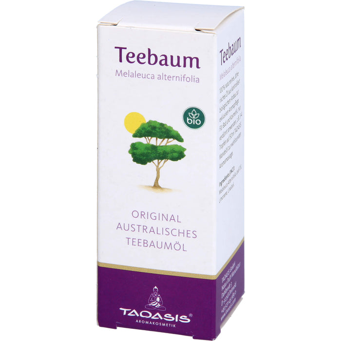 TAOASIS Teebaum Öl bio, 30 ml ätherisches Öl