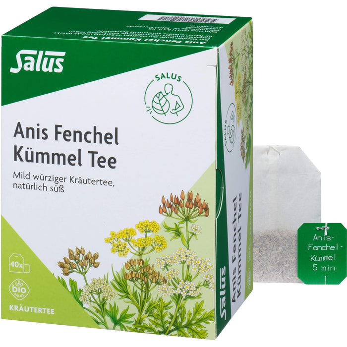 Anis-Fenchel-Kümmeltee AFeKü bio Salus, 40 St. Filterbeutel