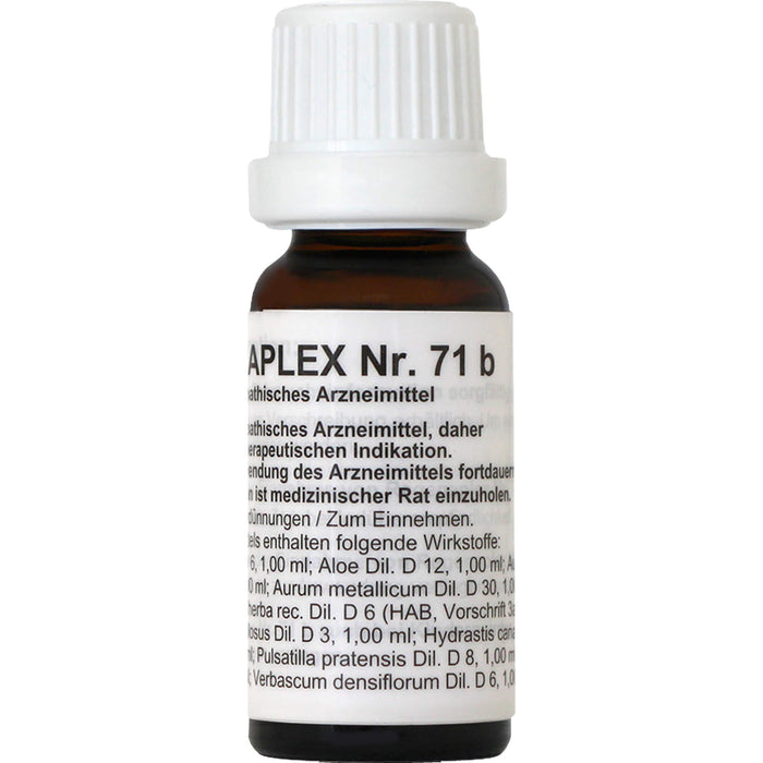Regenaplex Nr.71 b Tropfen, 15 ml Lösung